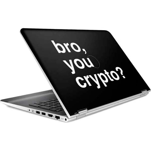 Bro You Crypto HP Pavilion Skin